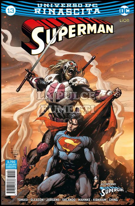 SUPERMAN # 128 - SUPERMAN 13 - RINASCITA
